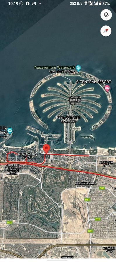 At The Top Marina, Award Winning Property, Walk To Beach And Metro Station, Coliving Dubaj Kültér fotó