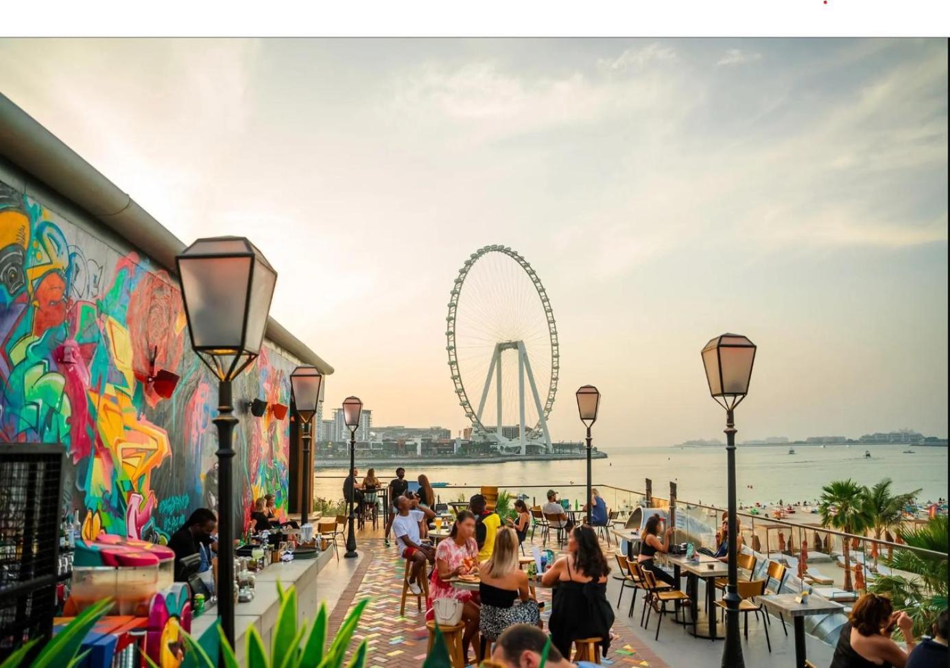1 World Beach Property, Jbr, Award Winning Hostel, Coliving, Near Metro Dubaj Kültér fotó